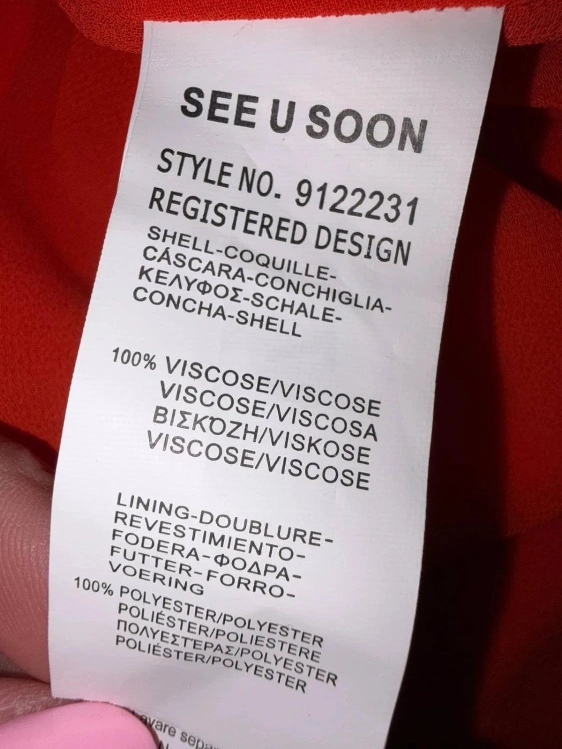 Women's See U Soon dress size 3 never worn – photo 6